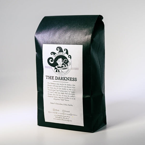 The Darkness | Coffee Roasted to Order – Maniac Coffee Roasters